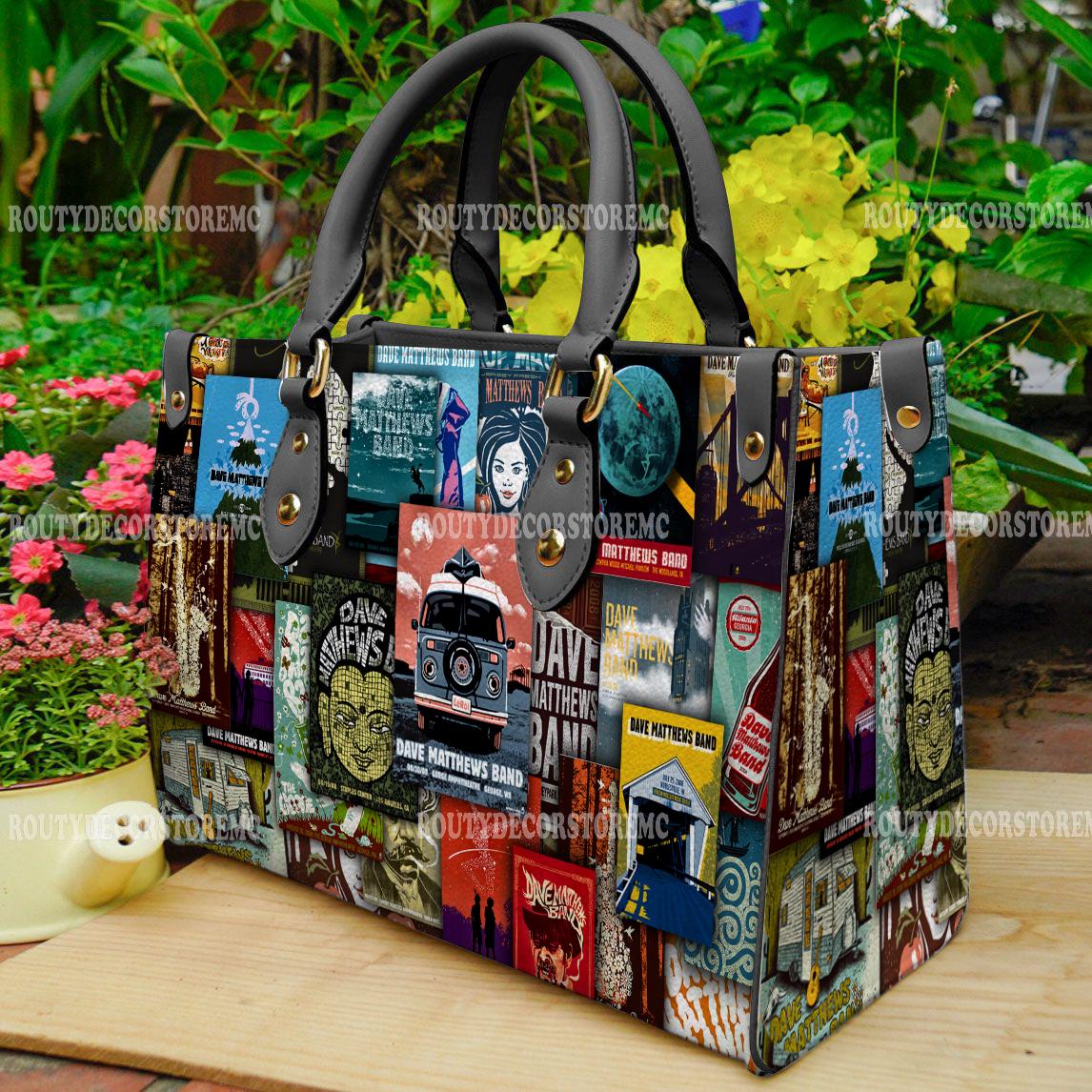 Discover Dave Matthews Women Leather Handbag,Dave Matthews Lovers Handbag, Gift For Mom