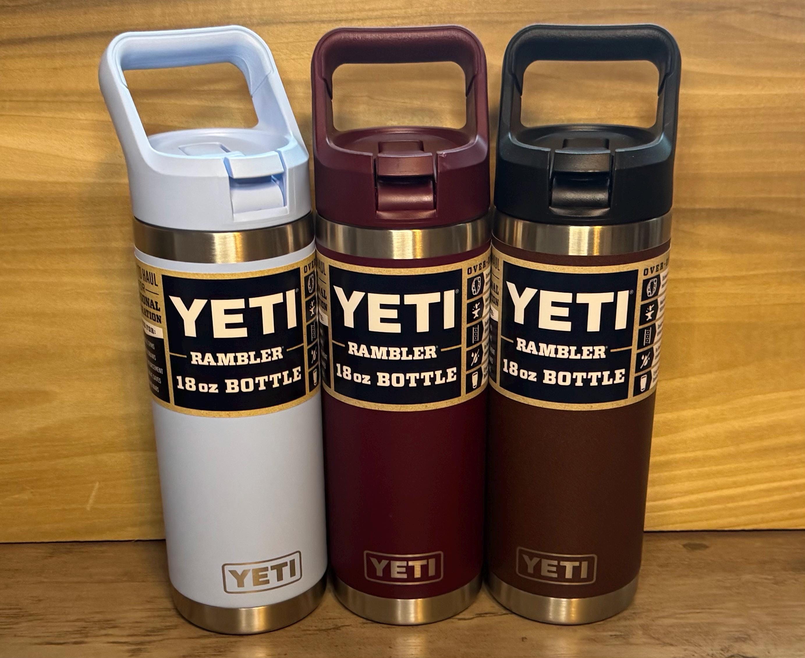 Yeti Rambler, 18oz With Flip Straw Cap, Customized - Laser Engraved - Etsy