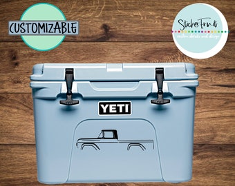 Ford Truck Decal Ford Decal Chevy Truck Decal Chevy Decal Ford Decor Chevy Decor Automotive Decor Car Decal Truck Decal Ice Chest Decal