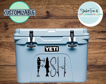 rtic cooler stickers