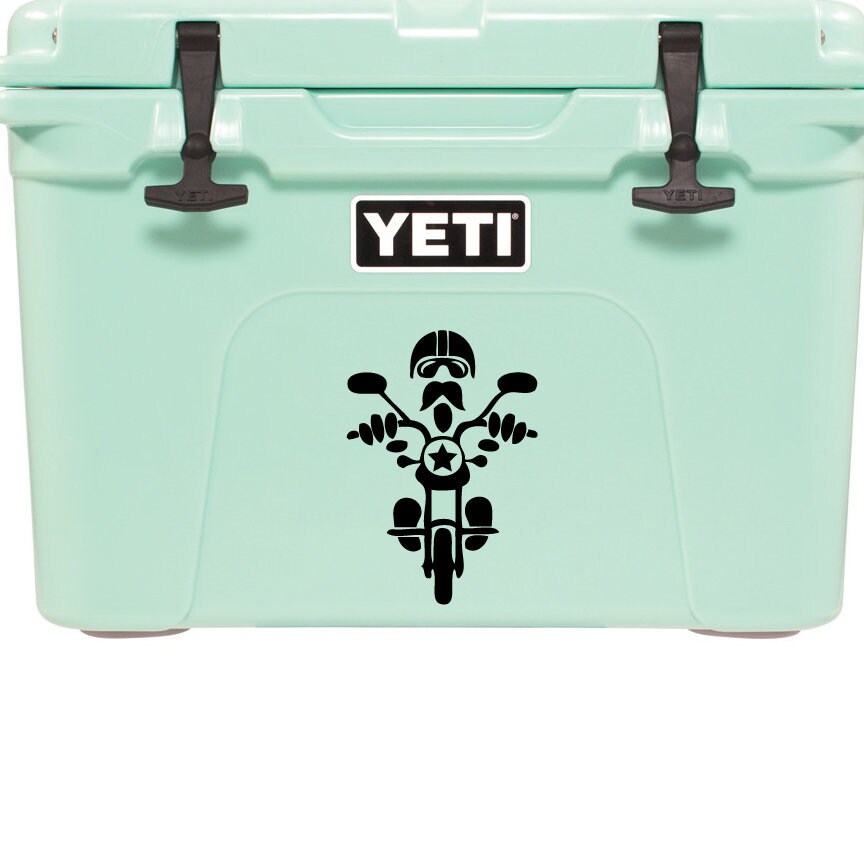 Motorcycle Decal-Guy Decal Motorcycle Rider Decal-Harley | Etsy