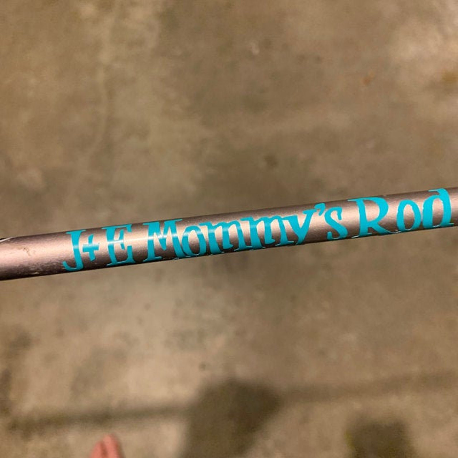 Custom Fishing Rod ID Decals Fishing Rod Decals Mens Decals Etsy