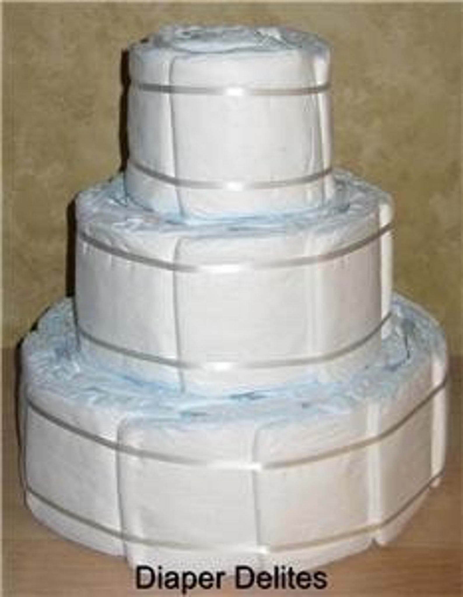 Easy INSTRUCTIONS How to Make a DIAPER CAKE for a baby shower Etsy