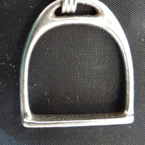 vintage steel 1/2 sewing buckle saddle stirrup horse crafts jewerly