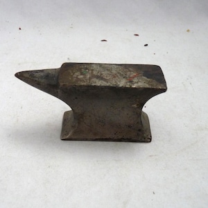 Vintage Miniature Anvil - Etsy