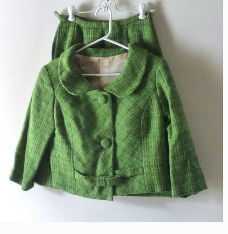 Tippi Hedren Green Suit - Etsy Tippi Hedren Green Suit - Etsy