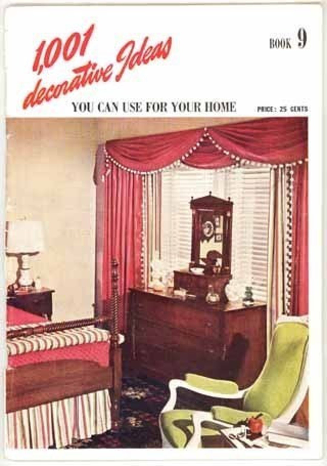 1001 Decorative Ideas You Can Use for Your Home 1950 Booklet Sewing ...