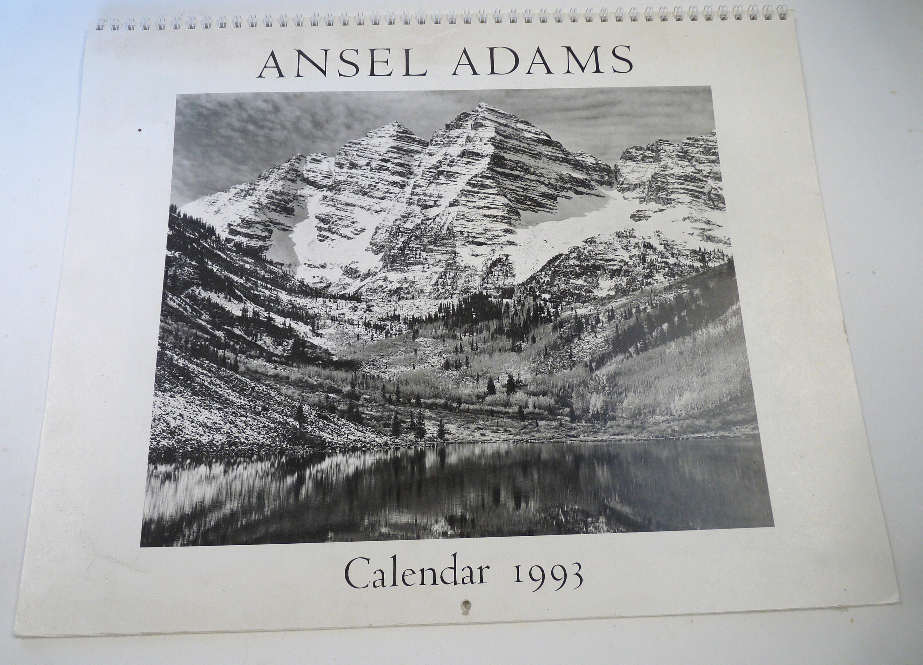 1993 Ansel Adams Calendar Photography Landscape Home Decor Etsy