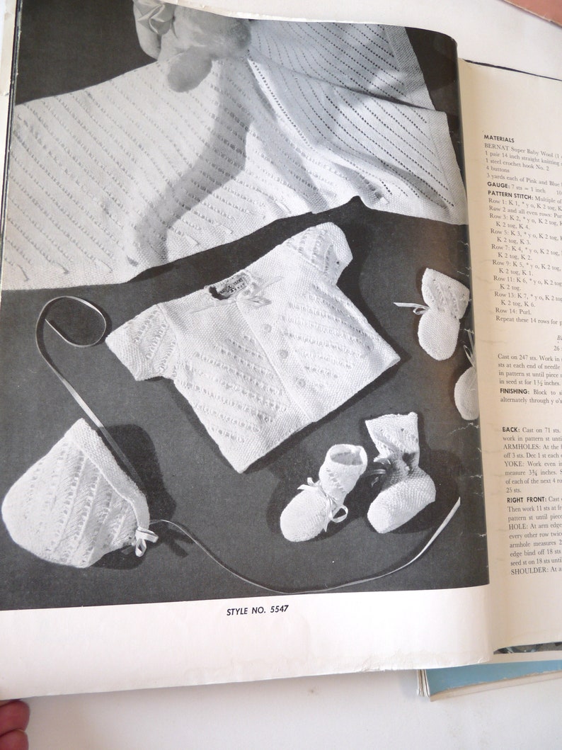 4 Baby Toddler Knitting Pattern Books 40s 50s Layetts Fashiponboys