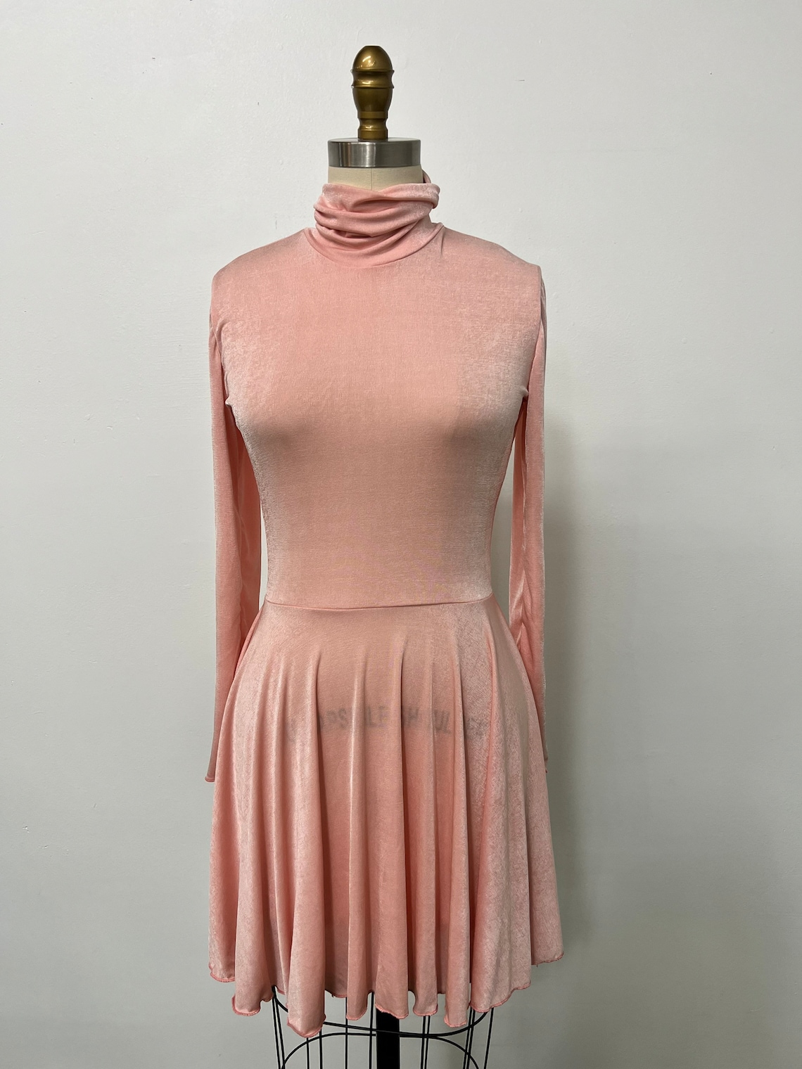 Turtleneck Dress Sewing Pattern PDF Instant Download SUPER Easy