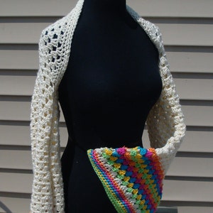 Multicolor Shrug Sweater Shrug 