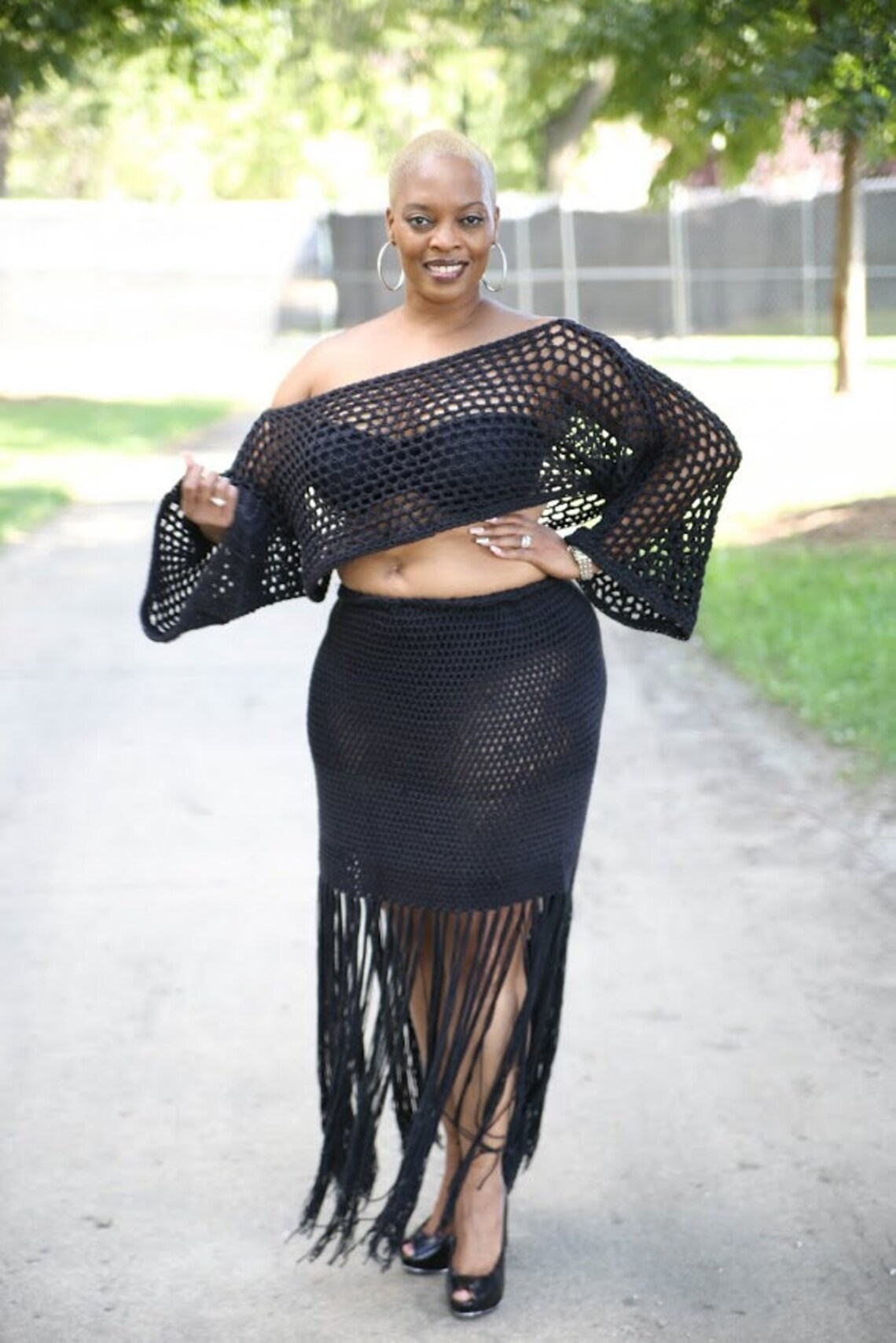 Desert Storm Crochet Skirt Set main image 0