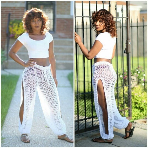 Crochet Harem Pants Crochet Pants All 