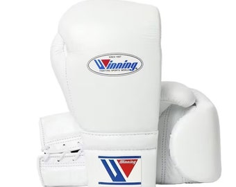 Guantes de boxeo ganadores, guantes de lucha de marca, guantes personalizados, guantes de sparring, todos los colores y tamaños disponibles, regalo para él, regalos para amigos