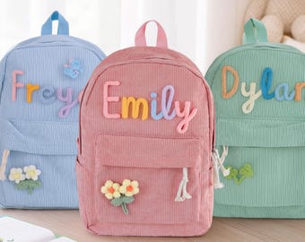Personalized Toddler Backpack • Custom-Name Kid Backpac • Unique Kid Pack • Back-to-School & Birthday Gift • Birthday - School Gift
