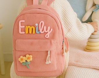 Personalized Toddler Backpack • Custom-Name Kid Backpac • Unique Kid Pack • Back-to-School & Birthday Gift • Birthday - School Gift