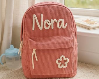 Custom Name Kids BackPack • School Backpack Gift • Toddler Backpack • For Girls & Boys • Birthday Gift • First Day of School Gift