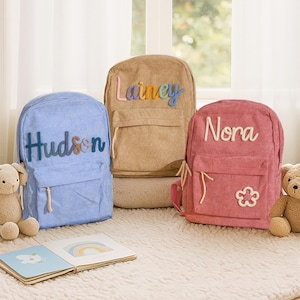 Sac à dos personnalisé pour enfants • Cadeau pour sac à dos scolaire • Sac à dos pour tout-petits • Pour filles et garçons • Cadeau d'anniversaire • Cadeau pour la rentrée des classes