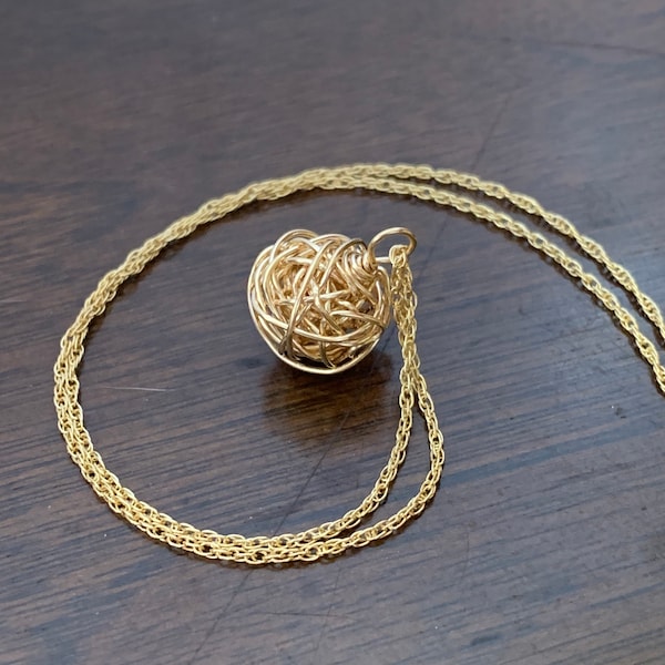 Love Knot Necklace Etsy