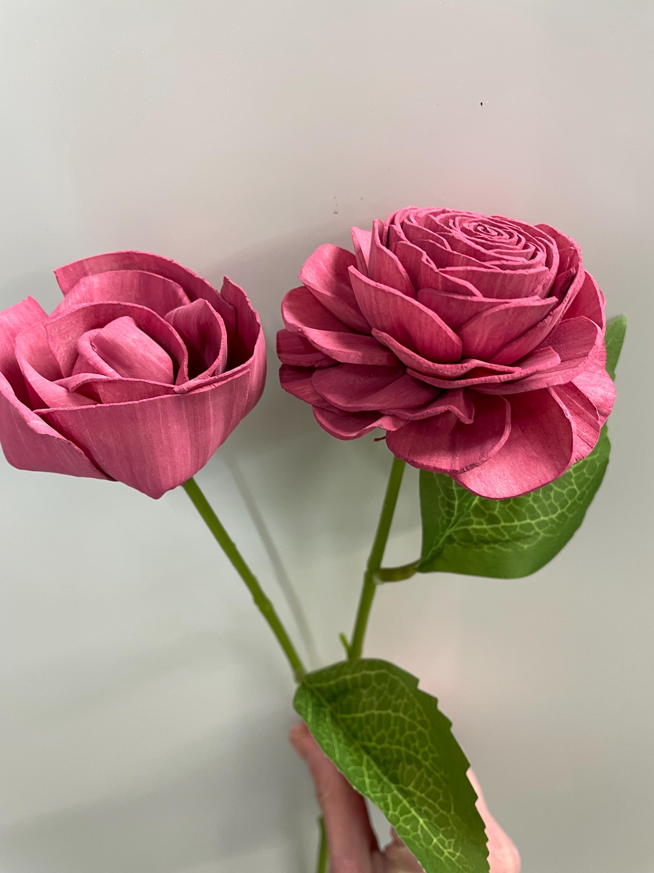 ROSES. Sola Wood Flower: Single Long Stem Roses, Lightly Scented - Etsy