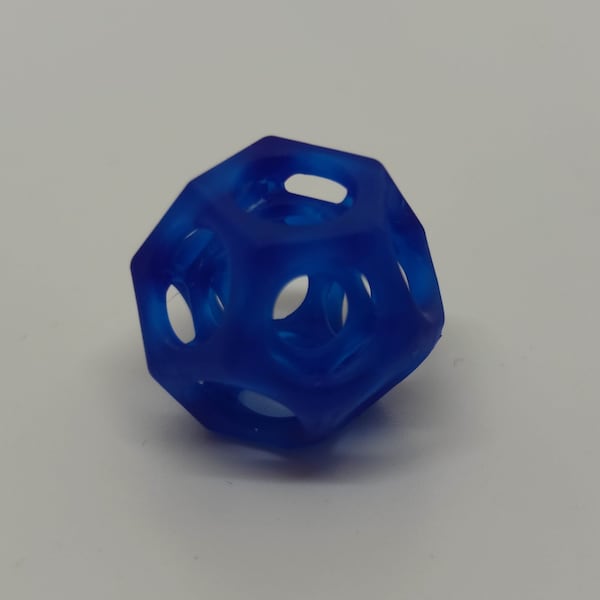 Dodekaeder - blau
