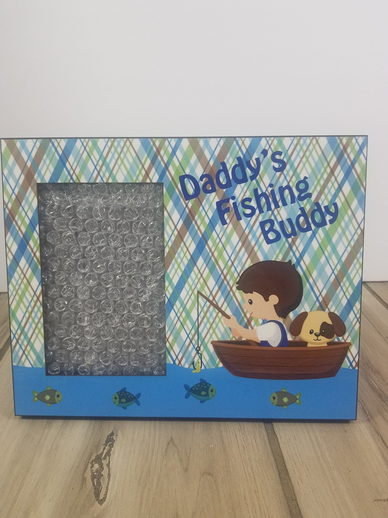 Fishing Picture Frame Daddy's Fishing Buddy Photo Frame Etsy