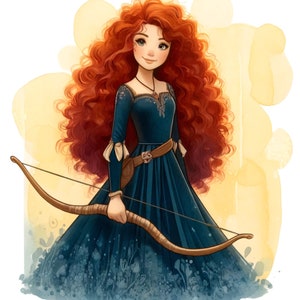 Merida Digital Art Print