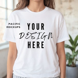Bella Canvas 3001 White Tshirt Mockup Clothing Mock Up 3001 White T-shirt Mockup White Shirt Mock up White Shirt Template