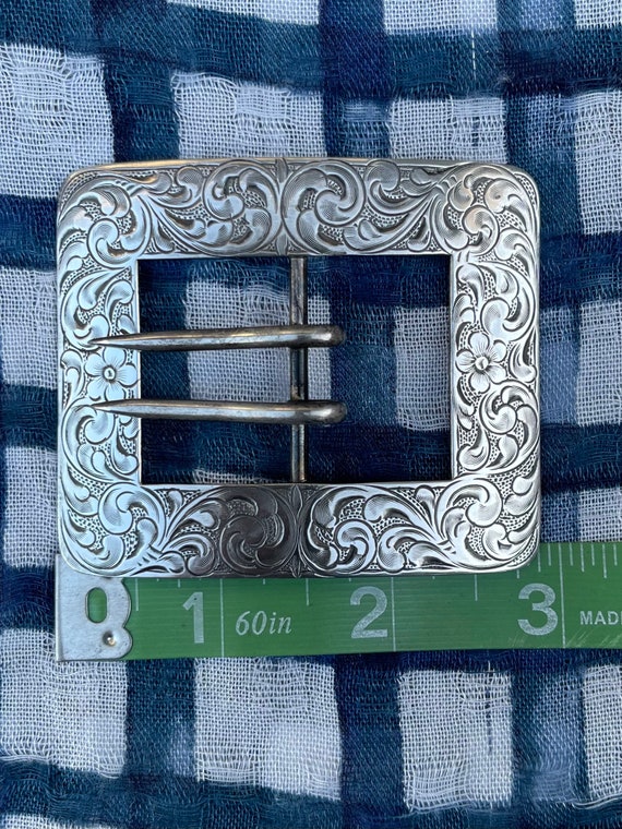 Sterling silver buckle motif. - image 5