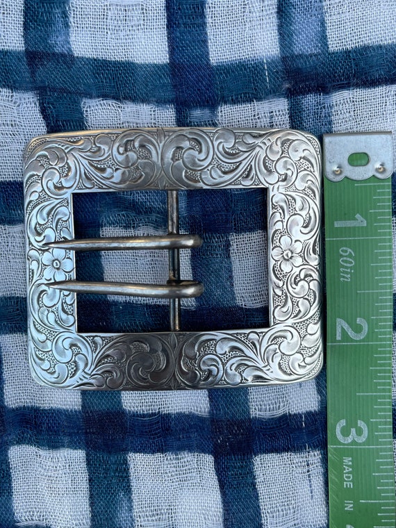 Sterling silver buckle motif. - image 4
