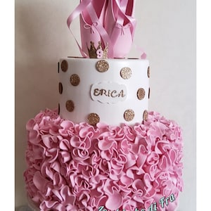 Customizable EVA rubber scenic cake