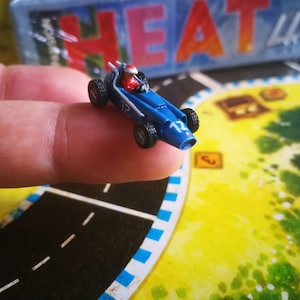 1 Ud. coche en miniatura para el juego de mesa HEAT. Pintado o sin pintar.