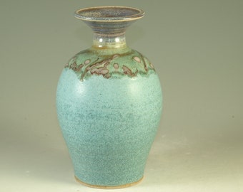 Vase - hand thrown stoneware pottery