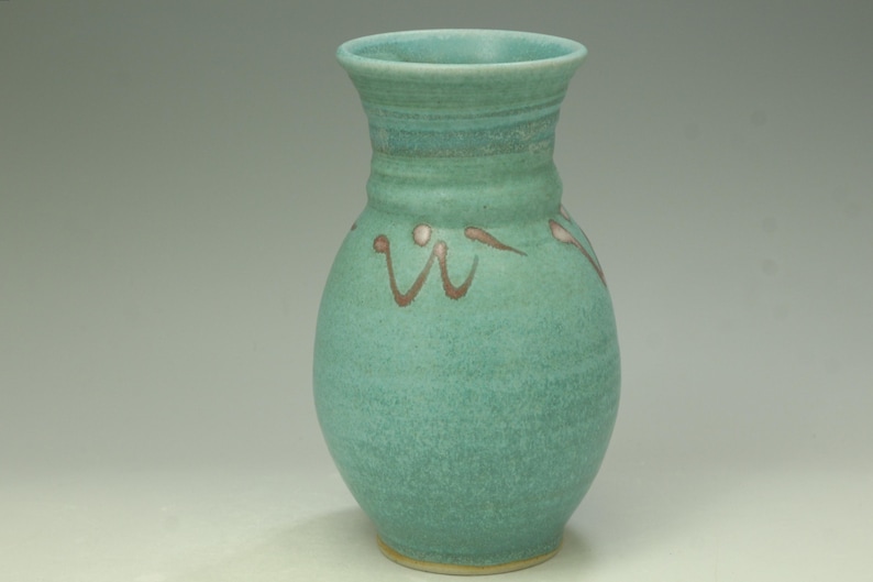 Flower Vase - Hand Thrown Stoneware Pottery - Etsy
