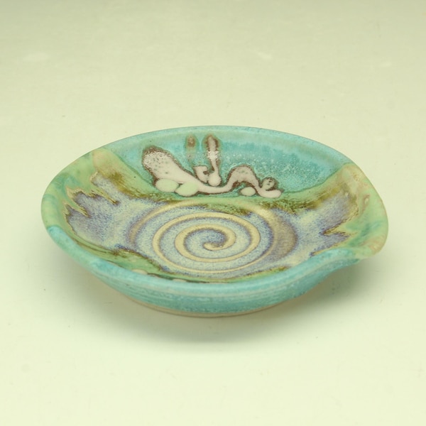 Spoon rest - wheel thrown pottery