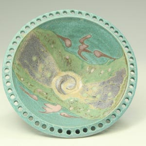 Earring bowl gift idea apx 50 holes