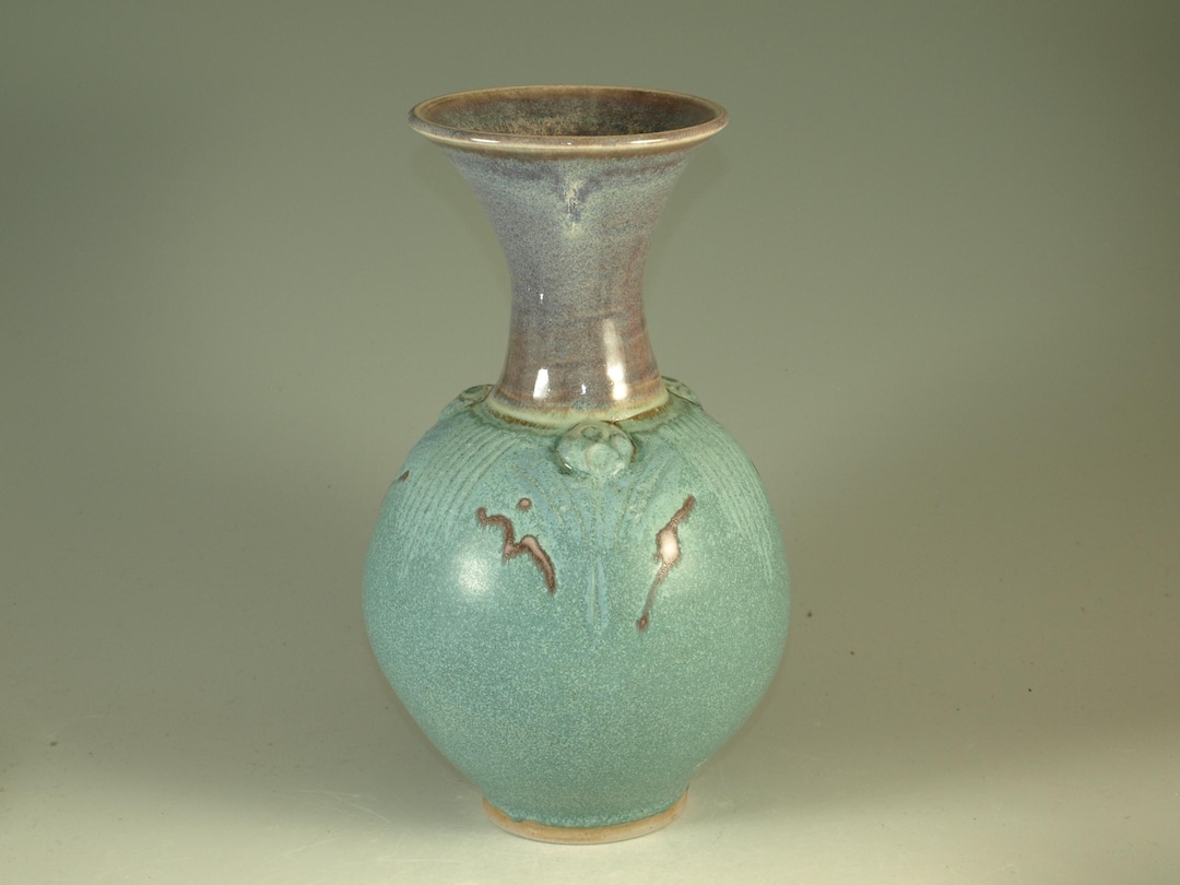 Decorative Vase - Hand Thrown Stoneware Pottery - Etsy