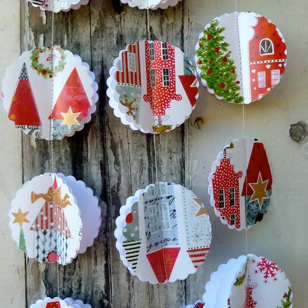 Christmas clearance, Holiday decor, Unique Christmas clearance,  Christmas garland, Rustic Holiday decorations, Gift for kidsChristmas gift,