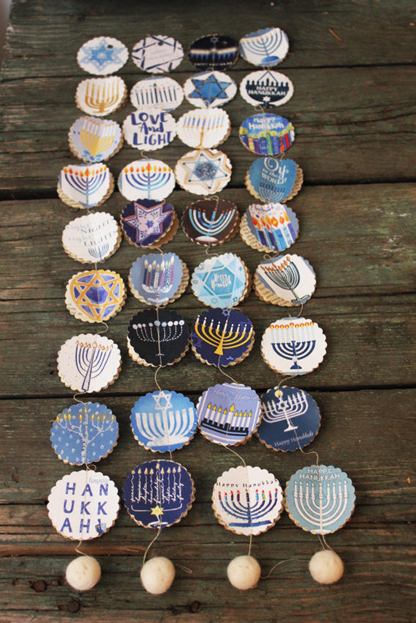 Hanukkah Hanukkah Decorations Hanukkah Garland Hanukkah Etsy
