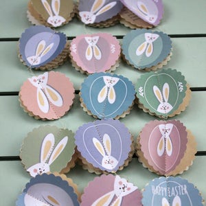 Primitive Easter decorations, Easter garland, Easter bunny, Hipster Easter, Easter decor, Easter egg garland, Office Easter, Easter bunnies