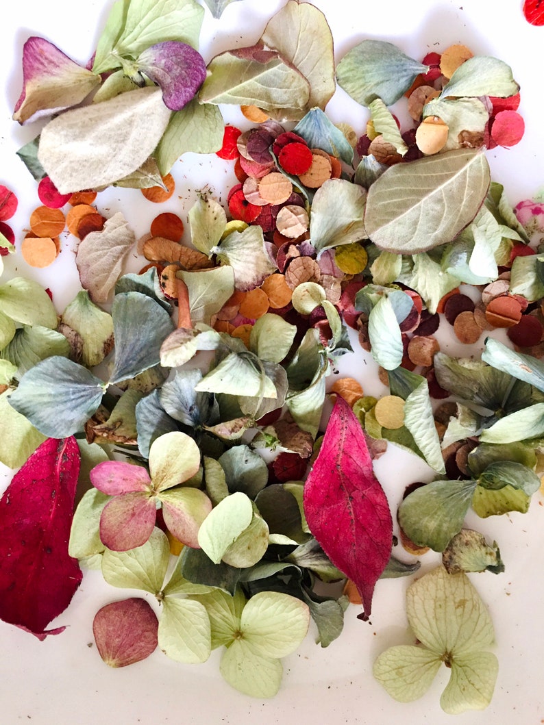 10000 Pièces Biodégradables Confettis Coeur, (rose, Rose, Rouge) 3