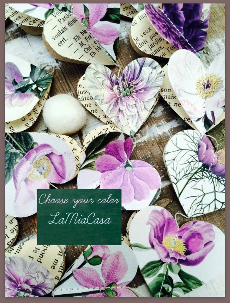 Rustic bridal shower decorations Wedding decor purple Rustic Etsy