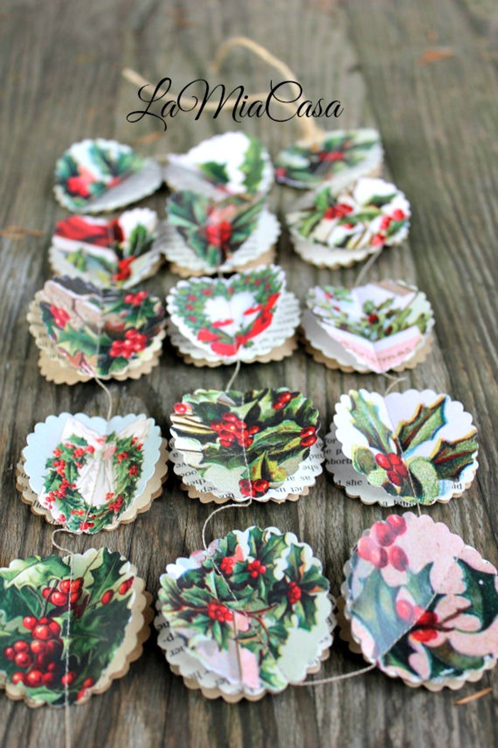 Holiday Decor Cottagecore Christmas Cottagecore Christmas Etsy
