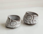 Paul Lowe Ceramics Salt and Pepper Cellars