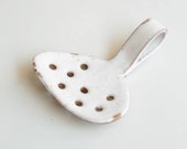 Paul Lowe ceramics Olive Spoon