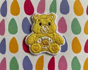 Care Bear Hand Embroidered Patch