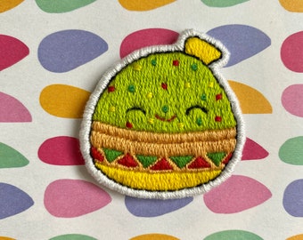 Squishmallow Guacamole Embroidered Patch