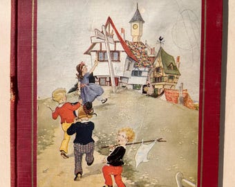 Un jardín de versos para niños, de Robert Louis Stevenson: The Platt & Munk Co., 1929, ilustrado por Eulalie.