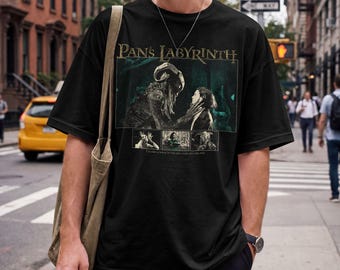 Pan's Labyrinth film T-shirt | Pale Man shirt, Ofelia vintage film T-shirt