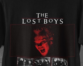 The Lost Boys | Retro 80s Vampire Movie T-Shirt, Horror Lost Film Graphic Tee Shirt